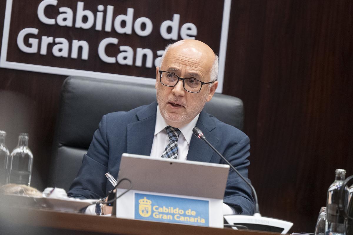 Antonio Morales, presidente del Cabildo de Gran Canaria.