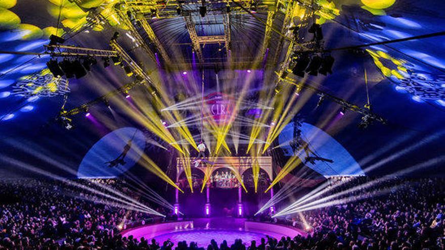 Vista de l&#039;interior del Festival del Circ de Girona