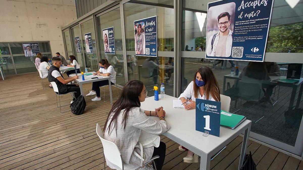 L'any 2022, Carrefour va realitzar entrevistes de feina a l’Auditori-Palau de Congressos de Girona.