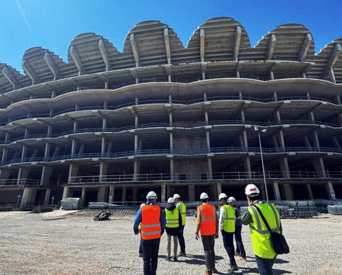 Los técnicos realizan catas todas las semanas sobre el estado de las estructuras.