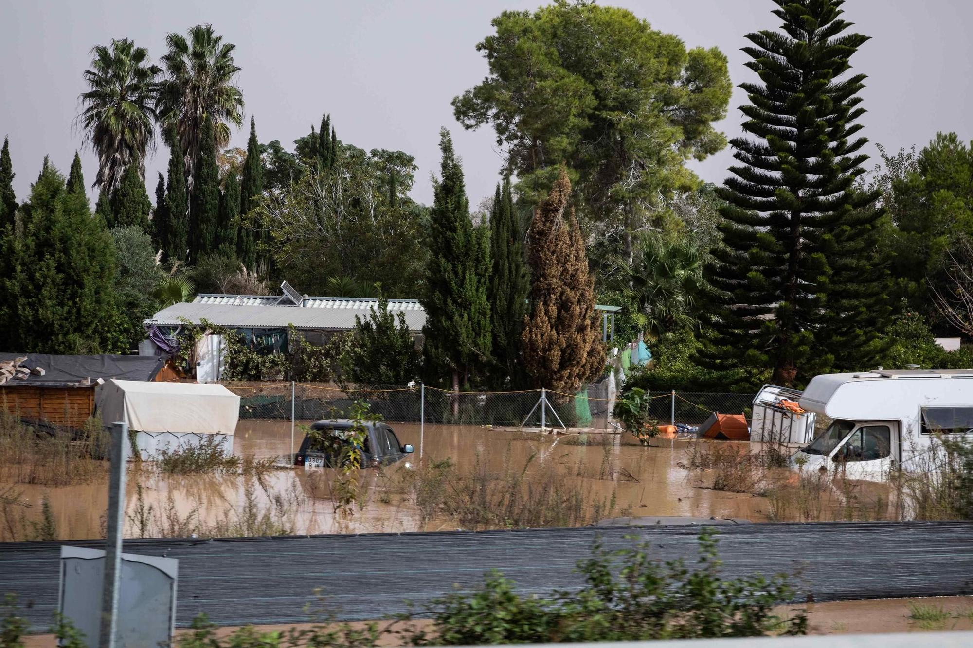 Les imatges de la Dana que assota la Costa Mediterrània