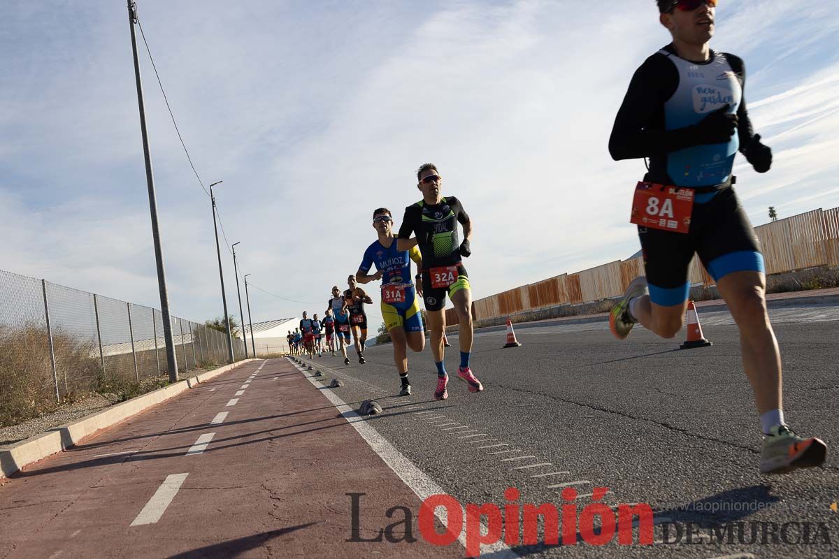 Campeonato Regional de Duatlón por relevos Súper Sprint en Calasparra (carrera a pie)