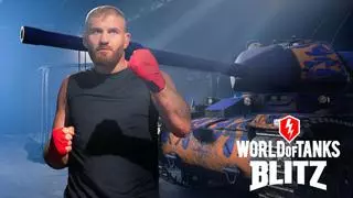 Jan Błachowicz cambia el octágono por los tanques en el 11º aniversario de World of Tanks Blitz
