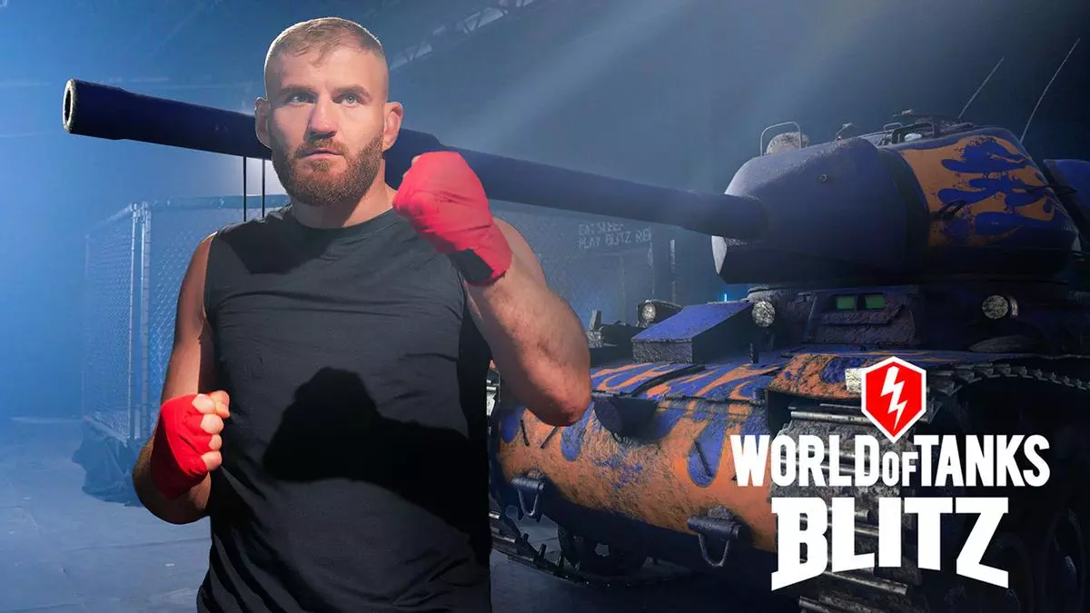 Jan Błachowicz cambia el octágono por los tanques en el 11º aniversario de World of Tanks Blitz