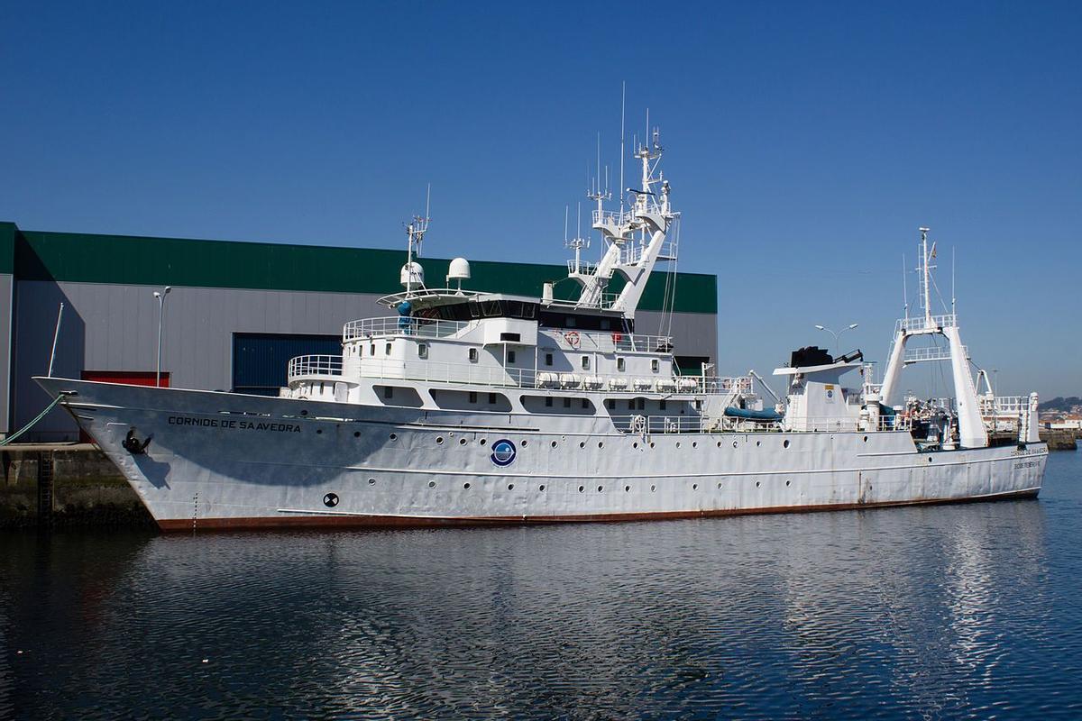 Buque Oceanográfico Cornide de Saavedra.