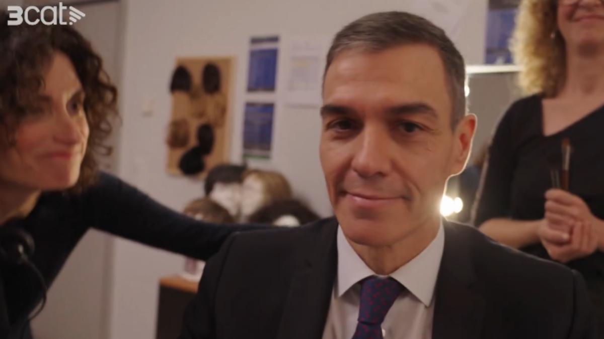 Pedro Sánchez, en 'Polònia'