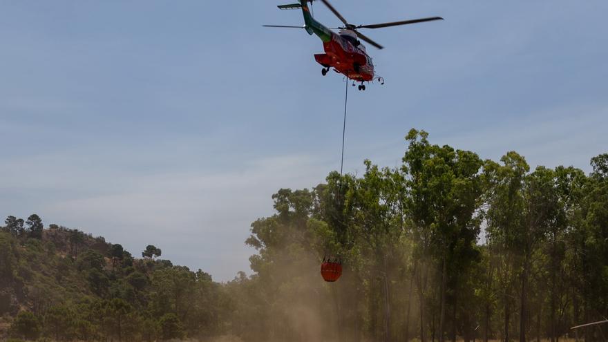 Helicóptero del Infoca, en una imagen de archivo.