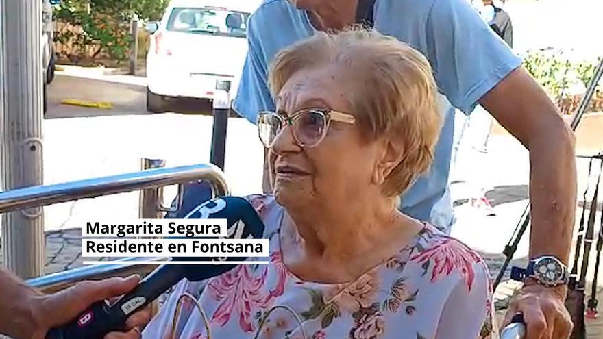 &quot;Solo fue un susto&quot;, asegura una de las residentes de la residencia Fontsana