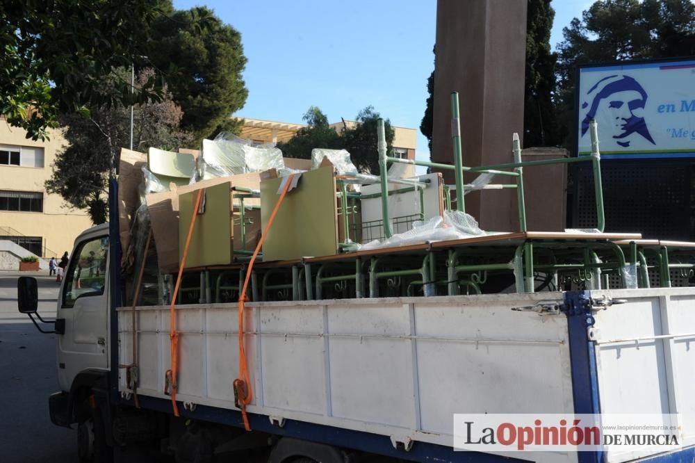 Jesuitinas abre sus puertas después del incendio