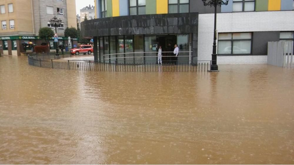 Inundaciones en Oviedo