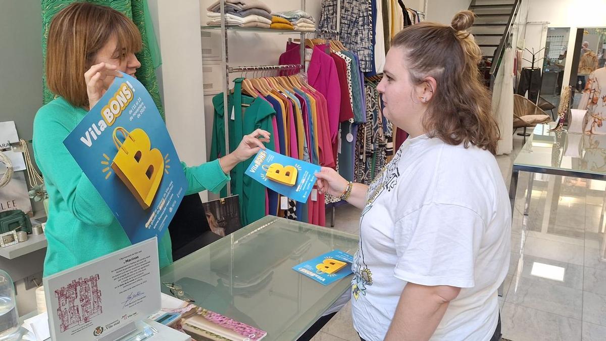 Desde Ucovi se promociona en estos momentos la campaña ‘VilaBONS’ entre los comercios de la ciudad.