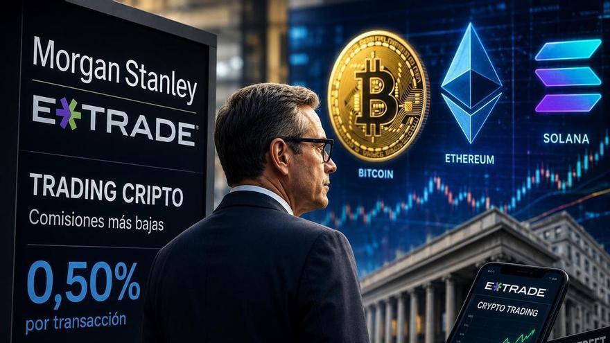 Morgan Stanley entra en la guerra cripto con una amenaza directa a las plataformas "nativas": comisiones más bajas