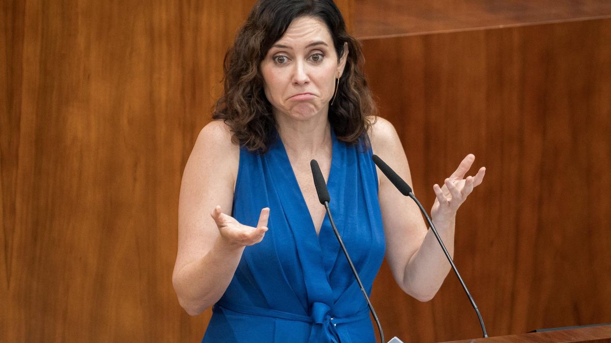 La presidenta de la Comunidad de Madrid, Isabel Díaz Ayuso.