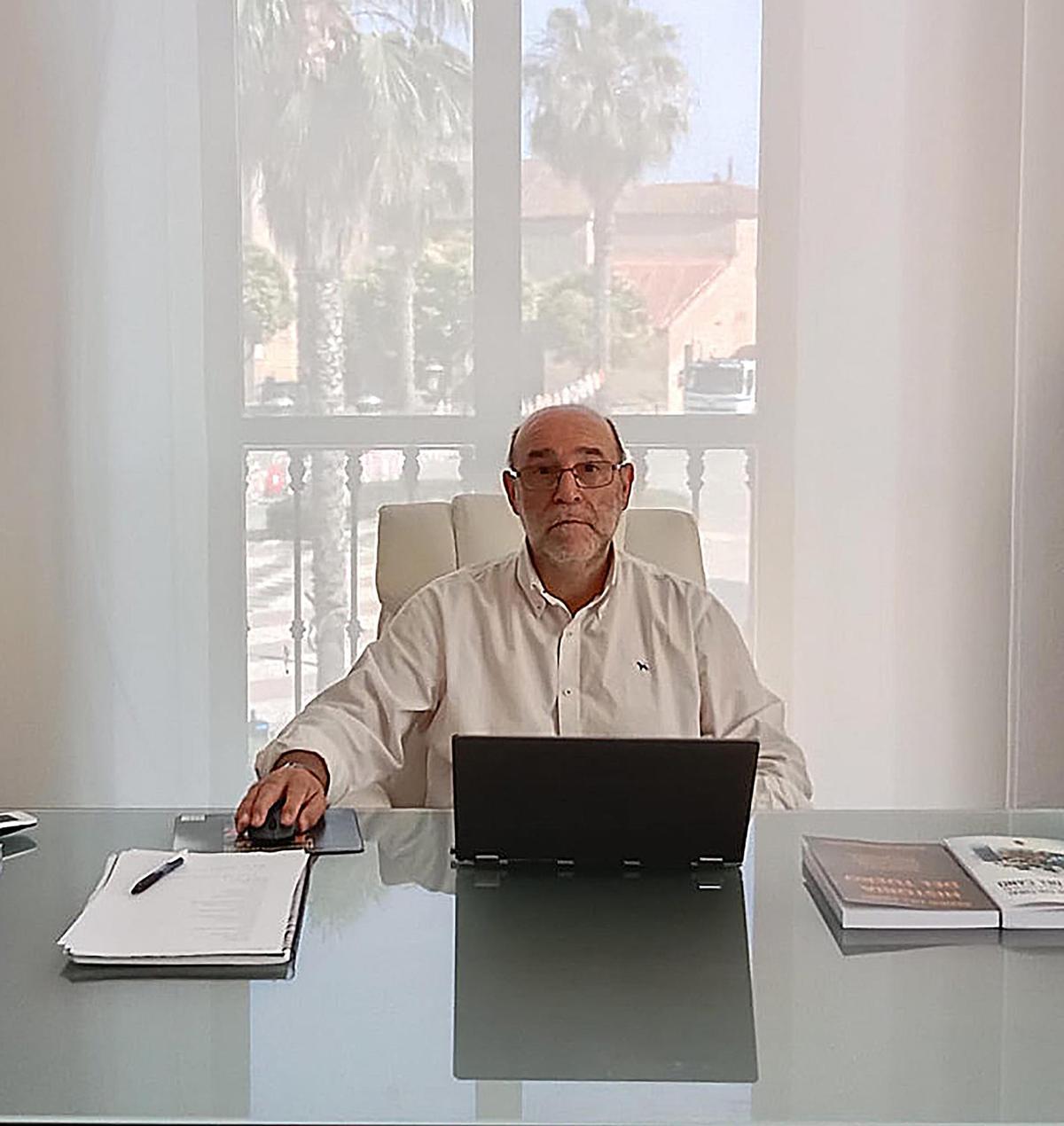 Miguel Salazar, alcalde de Aldea del Cano.