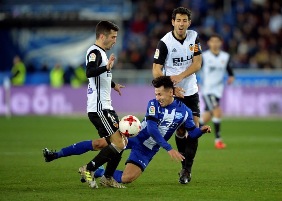 Alavés - Valencia, en imágenes