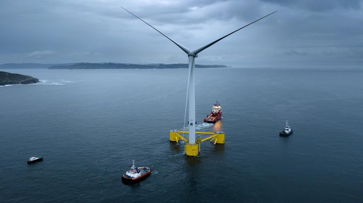 Archivo - Proyecto de eólica marina flotante de IberBlue Wind