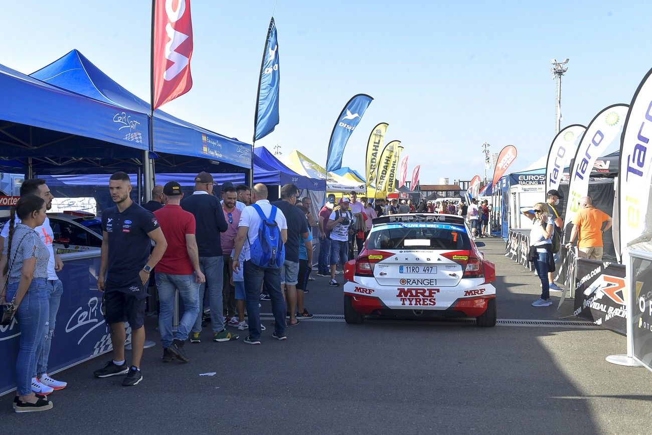 Tramo espectáculo del Rally Islas Canarias