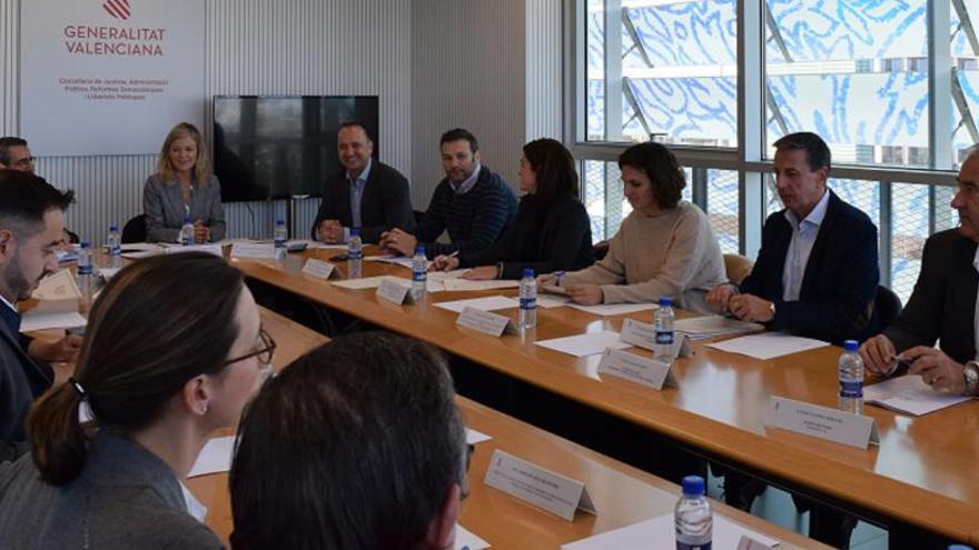 Reunión de la comisión de seguimiento de la DANA.