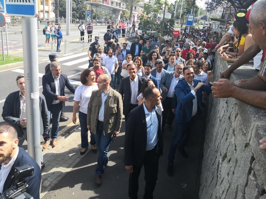 Pedro Sánchez en Tenerife