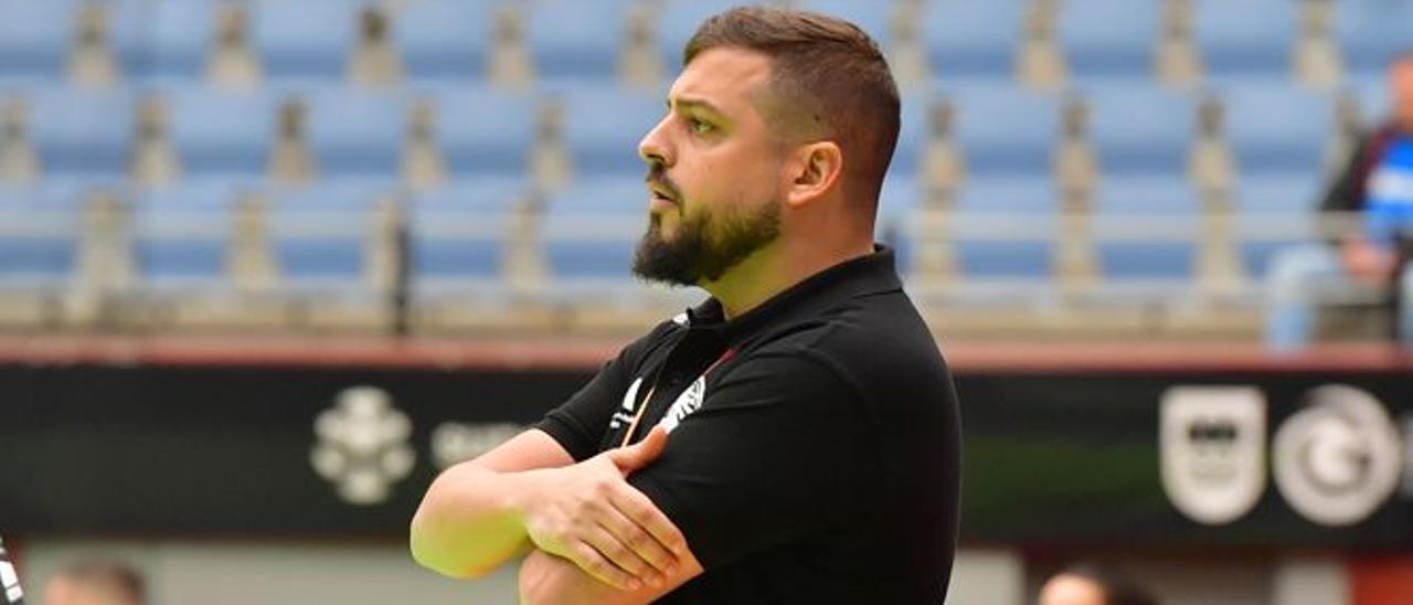 Suso Gallardo, entrenador del Costa del Sol Málaga.