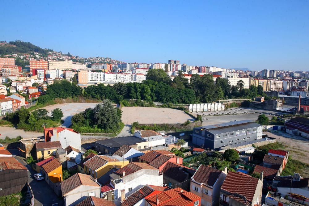 Vista del almacén de Progeco // Marta G. Brea