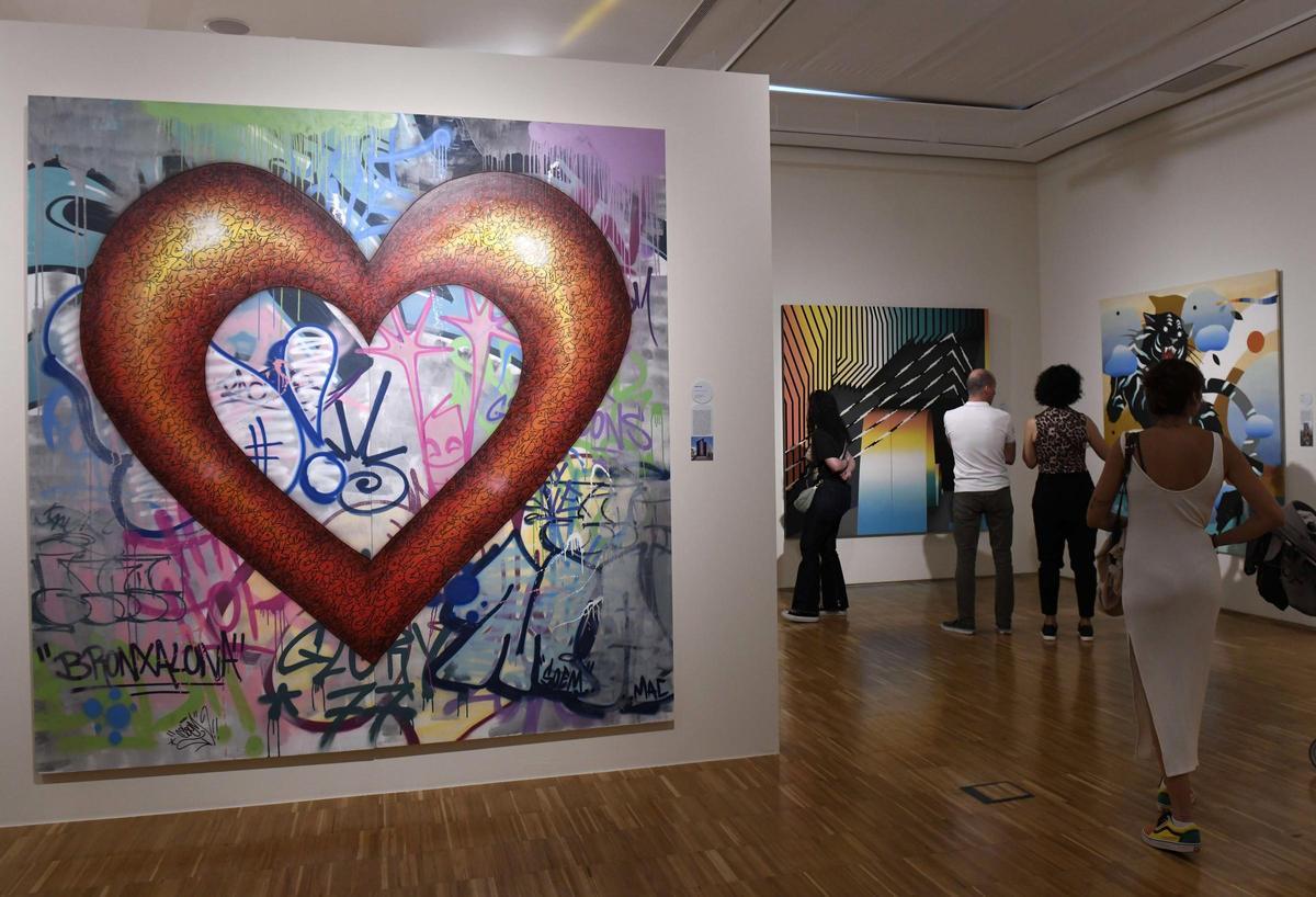 La exposición de graffitis ‘De vándalos a leyendas. Arte urbano’ fue uno de los principales reclamos del MUBAM en 2025