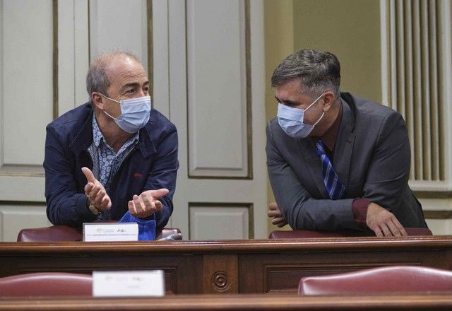 Pleno en el Parlamento de Canarias, 27/10/2021