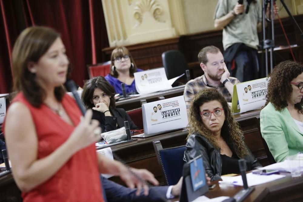 Pleno del Parlament 17 de octubre de 2017