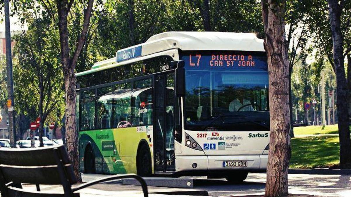 Un autobús de Sant Cugat del Vallès