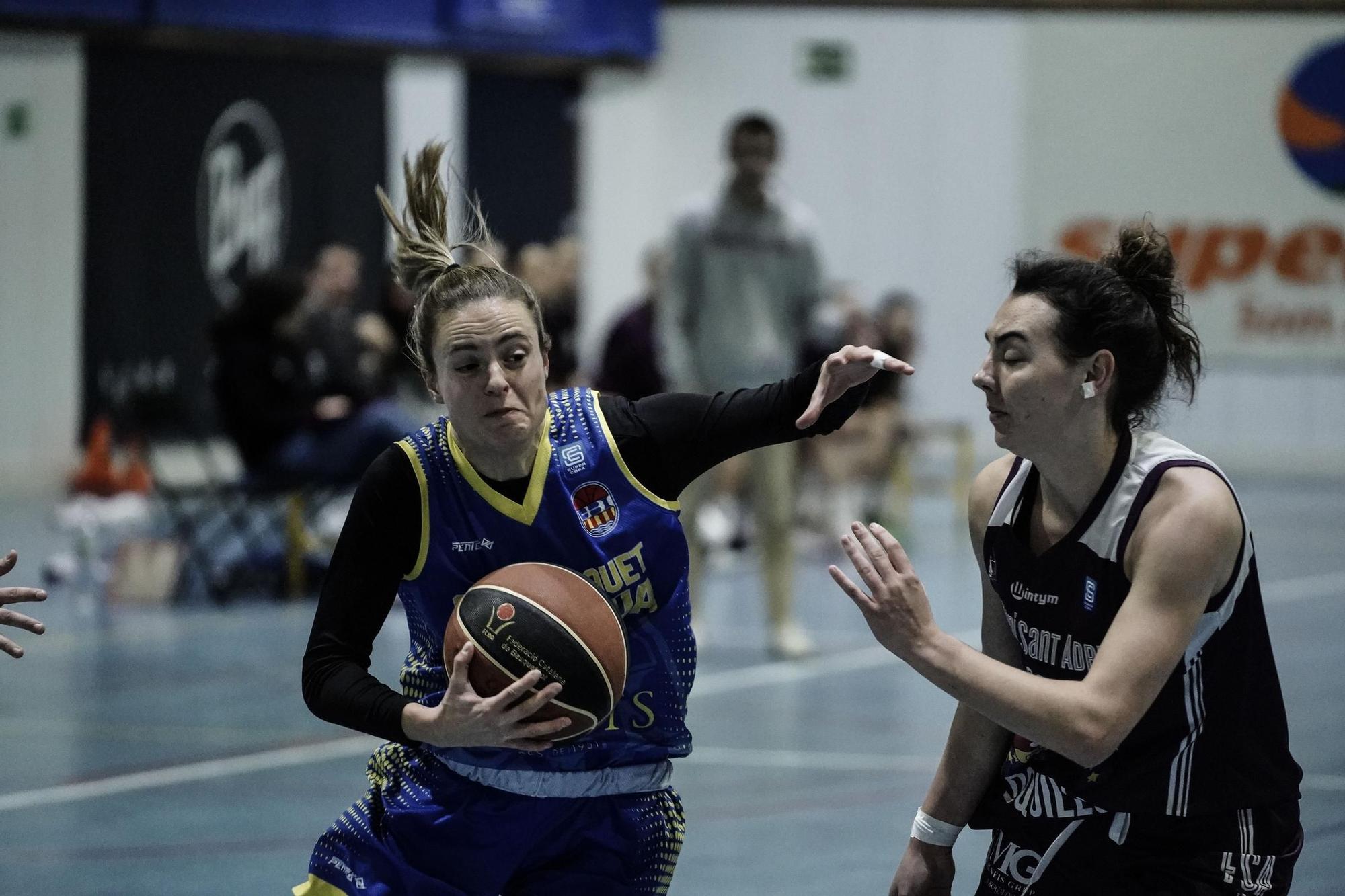 Totes les imatges de la Supercopa de bàsquet femení entre l'Igualada i el Sant Andrià