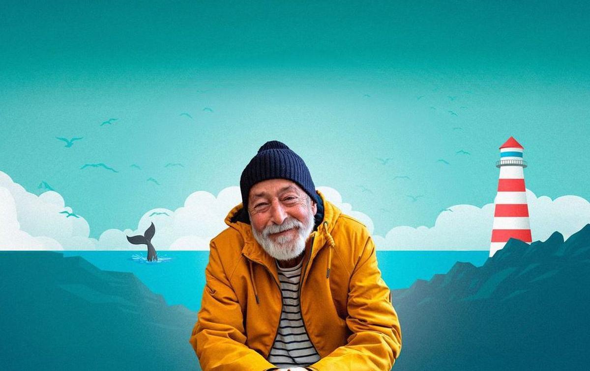 Adolfo Vargas Lasarte en el papel del abuelo Ado. |