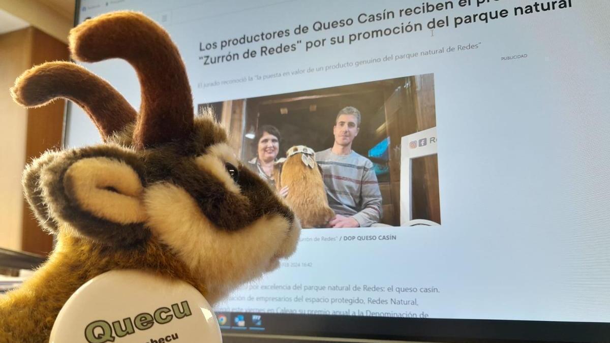 Quecu Quecu el robecu visita LA NUEVA ESPAÑA de las Cuencas
