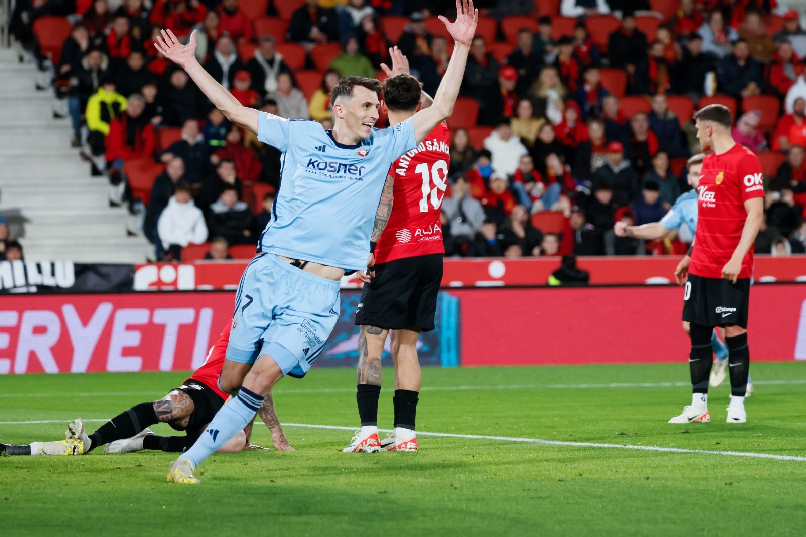 RCD Mallorca- Osasuna: Las mejores fotos de la gran victoria del Real Mallorca