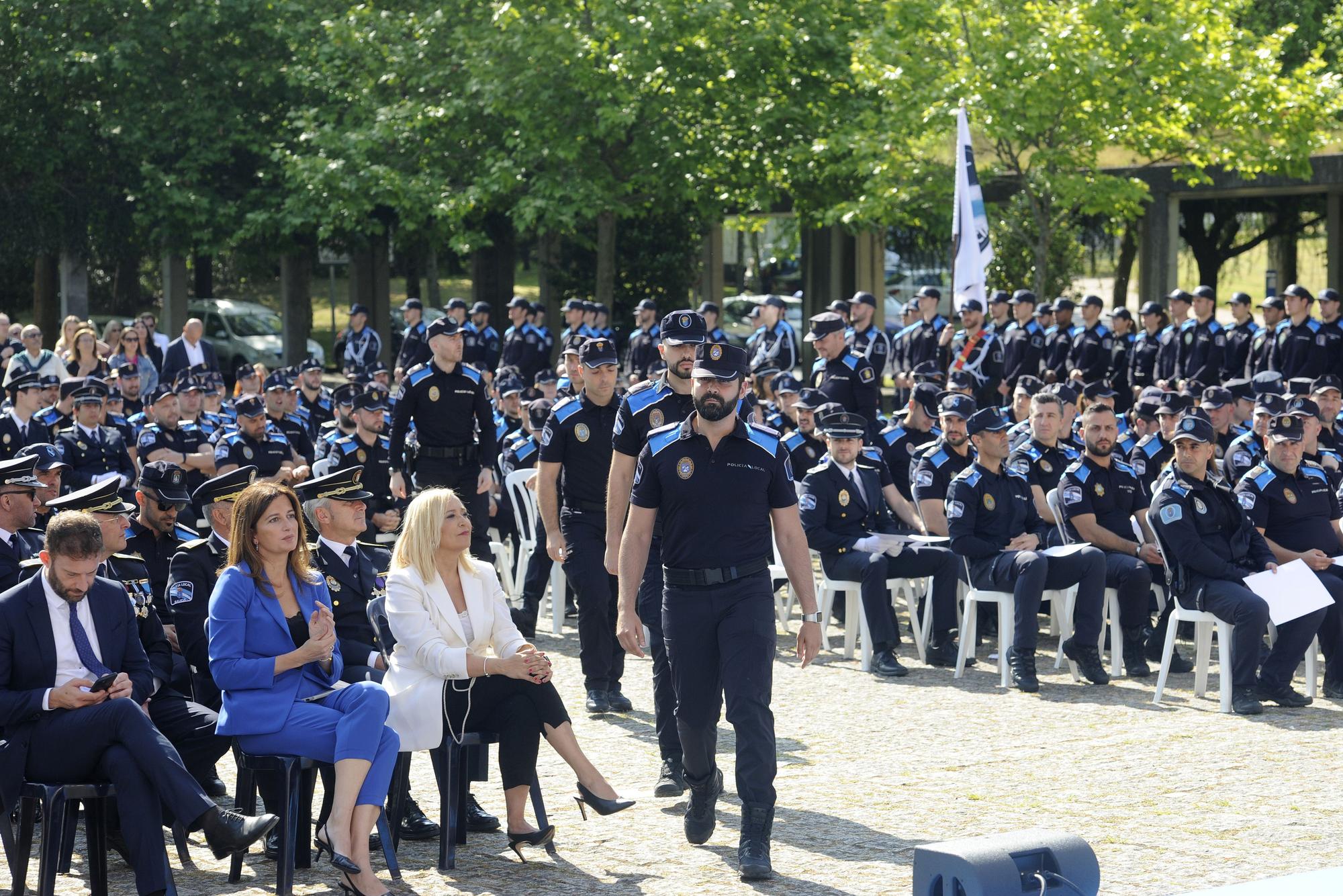 Masiva entrega de distinciones en la academia gallega de Policía Local