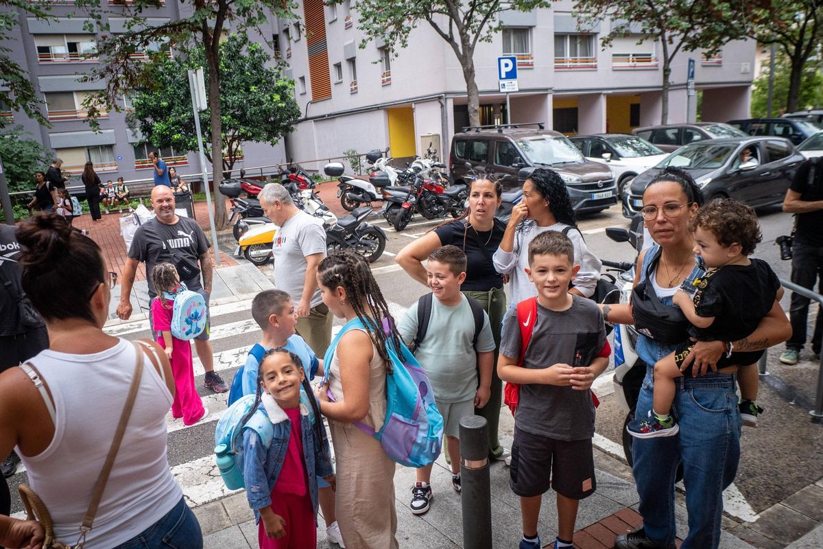 Vuelta al cole en el Institut Escola Canyelles de Barcelona
