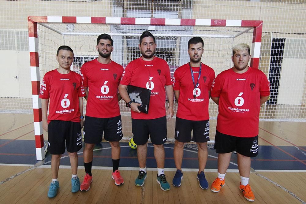 Primer entrenamiento del Córdoba Futsal