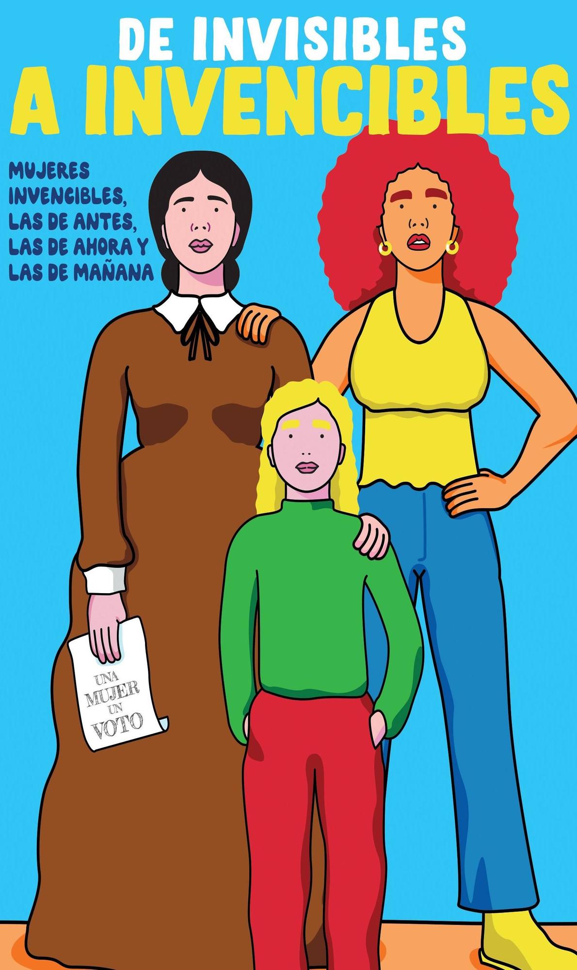 Cartel del Día de la Mujer del Ayuntamiento de Elche