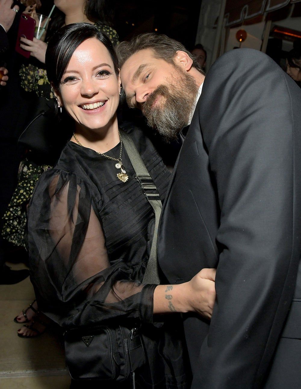 Lily Allen y David Harbour son una de las nuevas parejas de Hollywood