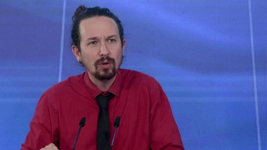 El vicepresidente del Gobierno, Pablo Iglesias.