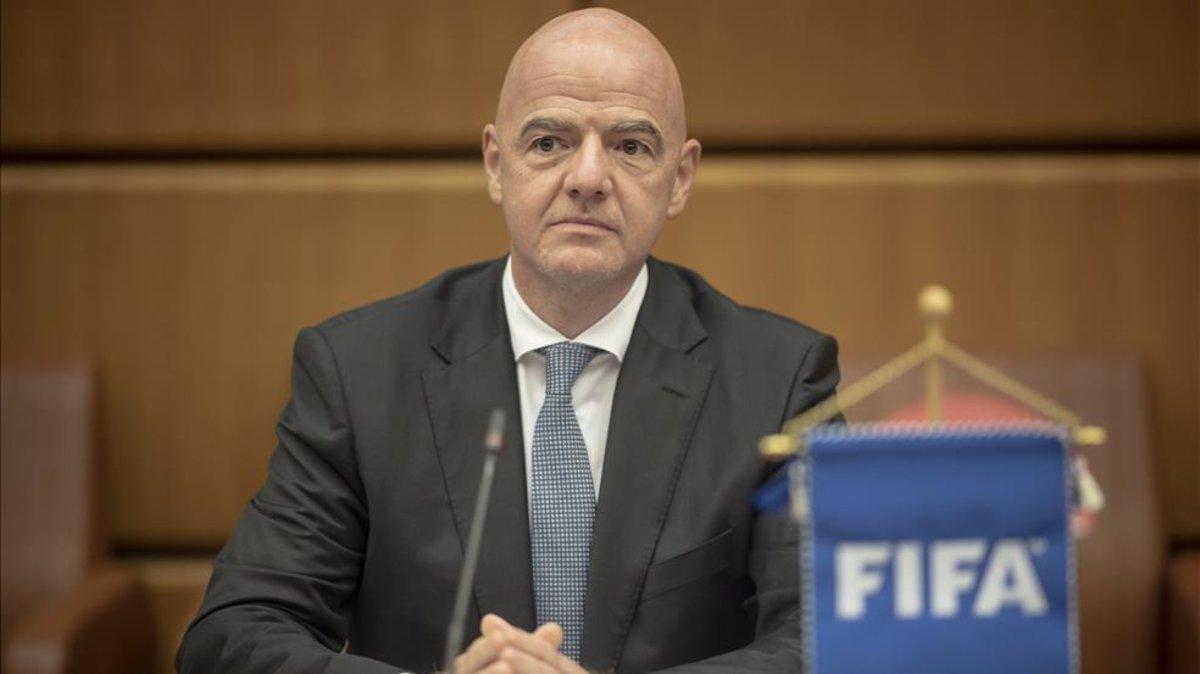 Gianni infantino, presidente de la FIFA