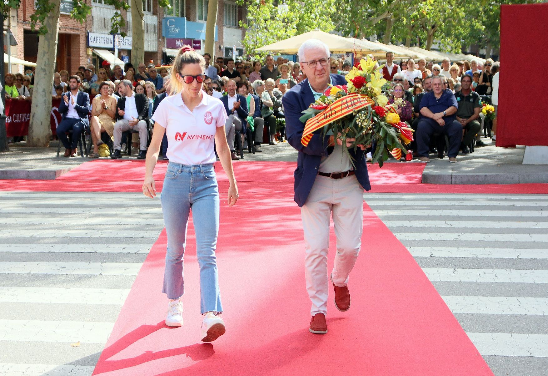 Així ha estat l'acte institucional per la Diada a Manresa