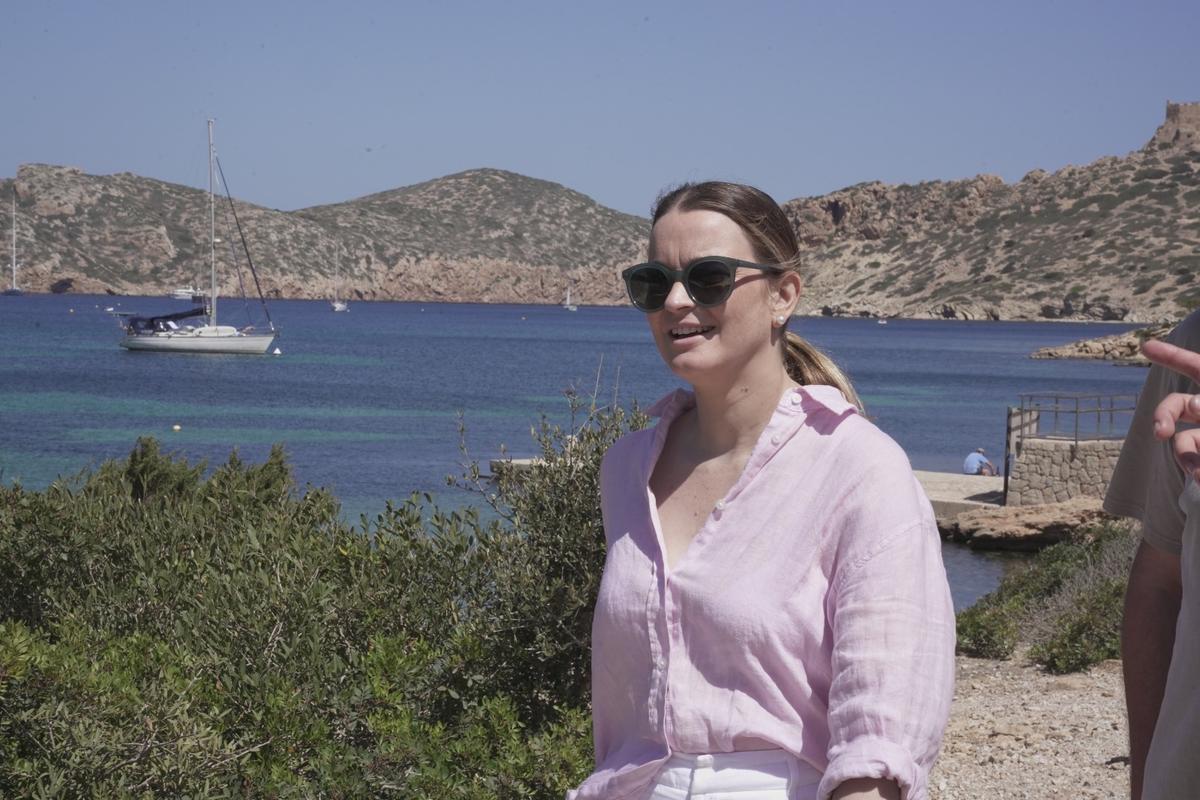 Marga Prohens visita la isla de Cabrera Marga Prohens visita la isla de Cabrera