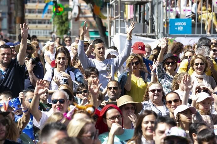 20.02.19. Las Palmas de Gran Canaria. Carnaval 2019. Concurso Carnaval Canino.  Público. Parque de Santa Catalina. Foto Quique Curbelo