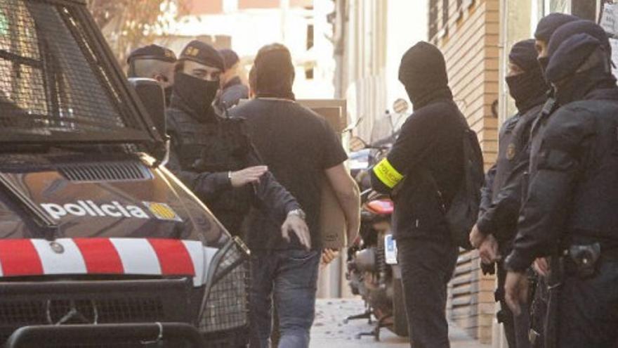 Nueve detenidos en Cataluña en una operación contra anarquistas