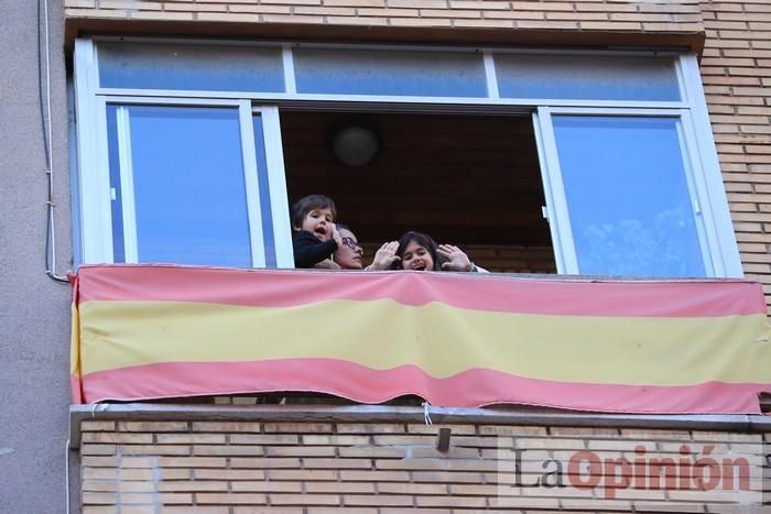 Viernes de dolores: Aplausos y salves a la patrona en Cartagena durante el confinamiento