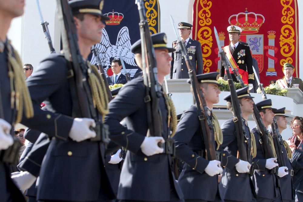 Jura de bandera de nuevos alumnos en la Academia General del Aire