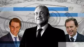 El plan de Florentino para cuando llegue su sucesión: Butragueño, Nadal y su núcleo duro