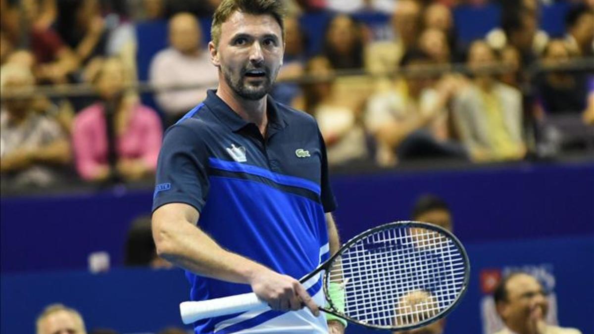 Goran Ivanisevic sigue siendo genio y figura