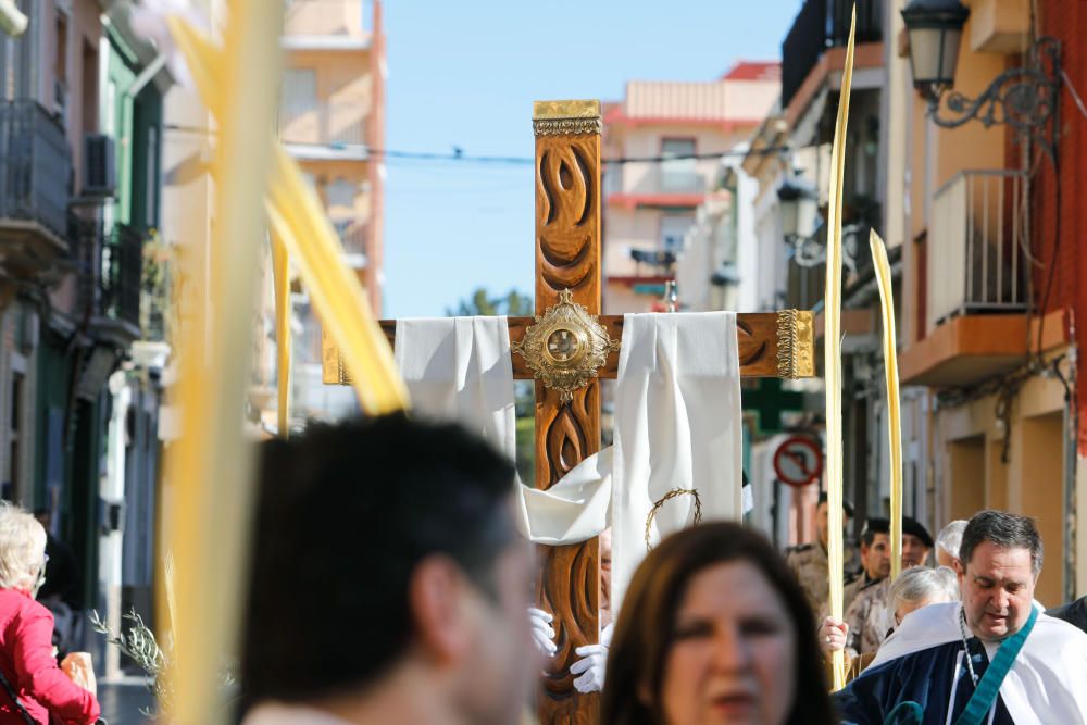 Procesión de las Palmas en la parroquia de Ntra. Sra. de los Ángeles