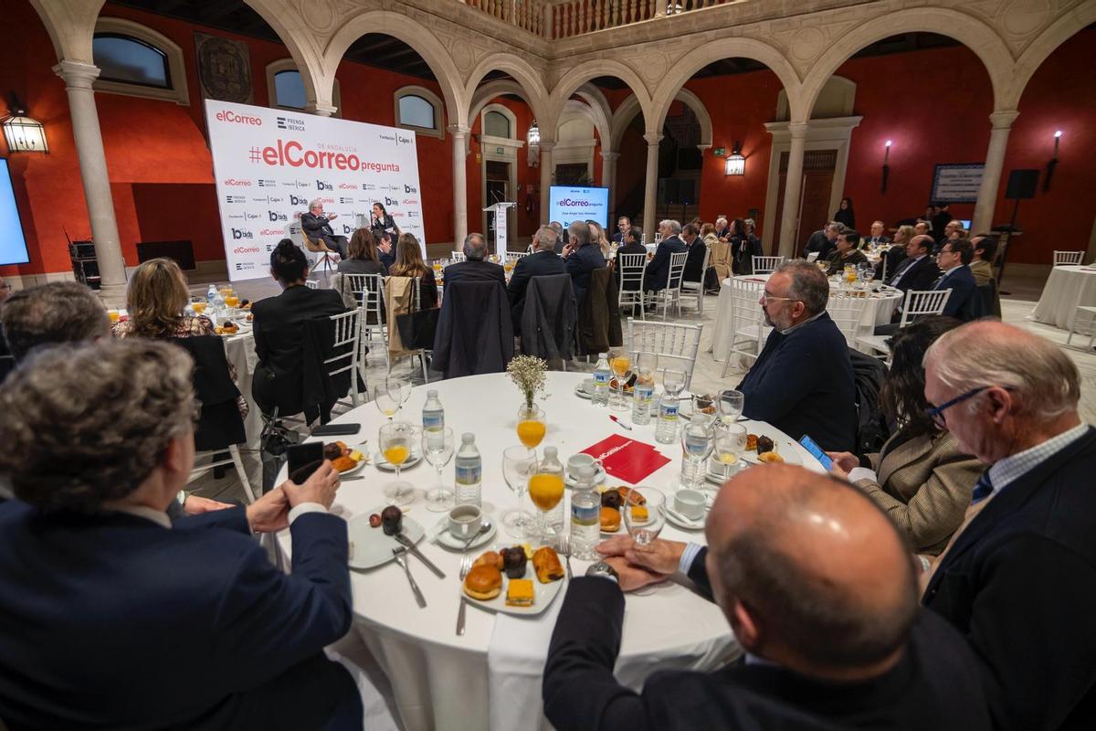 Fotogalería | #ElCorreoPregunta con el arzobispo de Sevilla, José Ángel Saiz Meneses